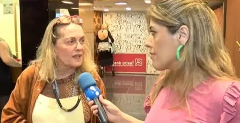 Maria Zilda Bethlem em entrevista ao TV Fama Maria Zilda Bethlem em entrevista ao TV Fama