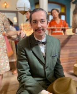 Leopoldo (Michel Blois) de 'Além da Ilusão' (Foto: Reprodução / Globo) Leopoldo (Michel Blois) de 'Além da Ilusão' (Foto: Reprodução / Globo)