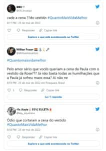 Internautas reclamara da edição da Globo em Quanto Mais Vida, Melhor (Foto: Reprodução / Twitter) Internautas reclamara da edição da Globo em Quanto Mais Vida, Melhor (Foto: Reprodução / Twitter)