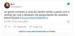 Fãs do casal Paula (Giovanna Antonelli) e Neném (Vladimir Brichta) ficaram decepcionados com os cortes na novela das sete da Globo (Foto: Reprodução / Twitter) Fãs do casal Paula (Giovanna Antonelli) e Neném (Vladimir Brichta) ficaram decepcionados com os cortes na novela das sete da Globo (Foto: Reprodução / Twitter)