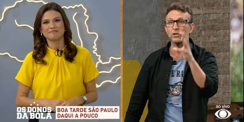 Pouco depois de estrear na Band, Adriana Araújo deixa BTSP e substituta assume: "Quero dar uma justificativa" Pouco depois de estrear na Band, Adriana Araújo deixa BTSP e substituta assume: "Quero dar uma justificativa"