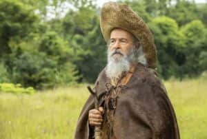 Velho do Rio (Osmar Prado) some misteriosamente em 'Pantanal' (Foto: Reprodução / Globo) Velho do Rio (Osmar Prado) some misteriosamente em 'Pantanal' (Foto: Reprodução / Globo)