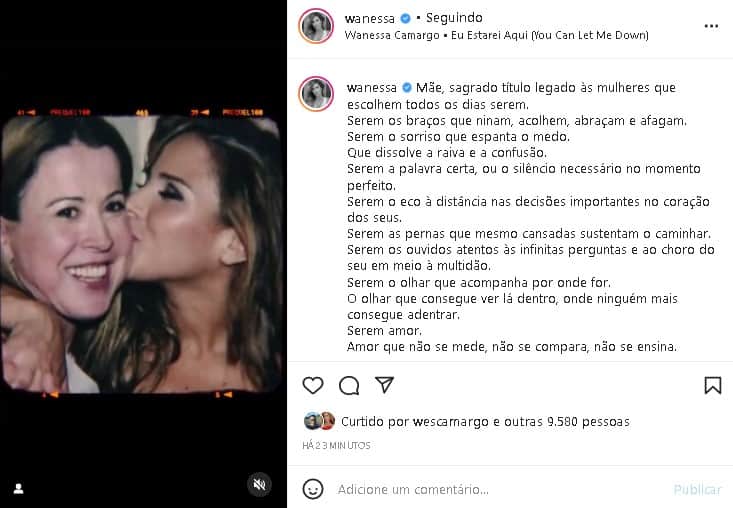 Wanessa voltou a falar sobre Zilu Godói (Foto: Reprodução) Wanessa voltou a falar sobre Zilu Godói (Foto: Reprodução)