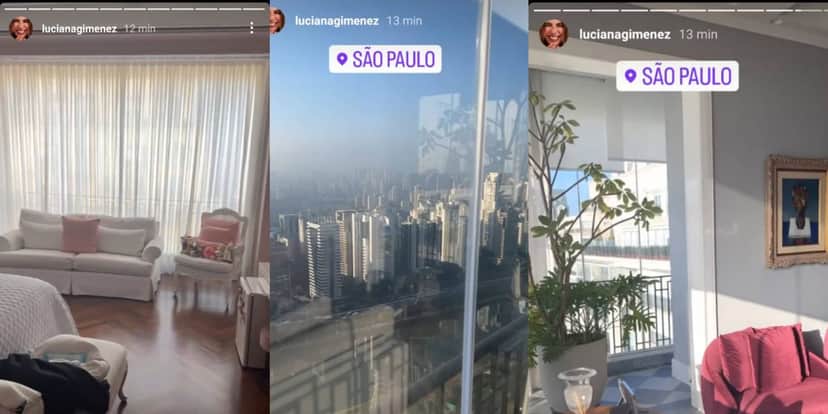 Luciana Gimenez mostra decoração de seu apartamento de luxo (reprodução: Instagram) Luciana Gimenez mostra decoração de seu apartamento de luxo (reprodução: Instagram)