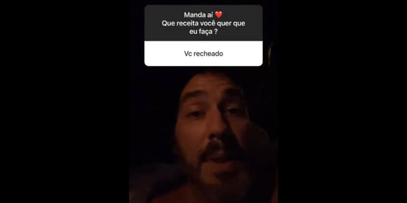 André Marques recebe proposta de rapaz, que pede para come-ló André Marques recebe proposta de rapaz, que pede para come-ló