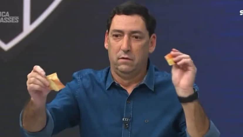 Comentarista da Globo cometeu crime ao vivo na TV (Foto: Reprodução) Comentarista da Globo cometeu crime ao vivo na TV (Foto: Reprodução)