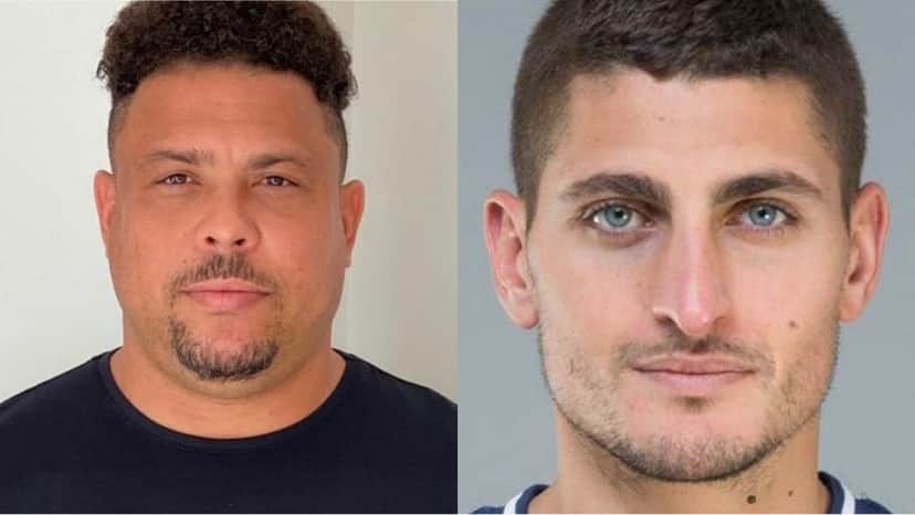 O ex-craque de futebol, Ronaldo Fenômeno e Marco Verratti, atual jogador do PSG, seu hóspede da casa roubada O ex-craque de futebol, Ronaldo Fenômeno e Marco Verratti, atual jogador do PSG, seu hóspede da casa roubada