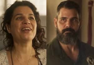 Alcides (Juliano Cazarré) e Maria Bruaca (Isabel Teixeira) em Pantanal (Foto: Reprodução / Globo) Alcides (Juliano Cazarré) e Maria Bruaca (Isabel Teixeira) em Pantanal (Foto: Reprodução / Globo)
