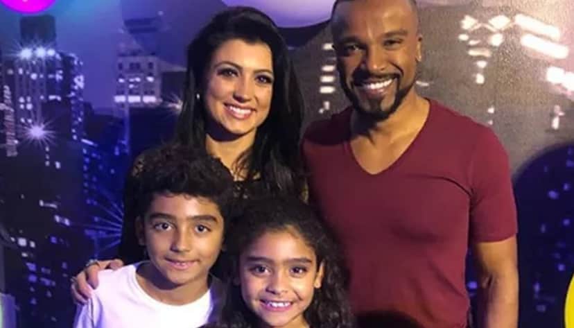 Sara Campos, esposa de Alexandre Pires e seus filhos: Arthur e Julia (Reprodução/ Instagram) Sara Campos, esposa de Alexandre Pires e seus filhos: Arthur e Julia (Reprodução/ Instagram)