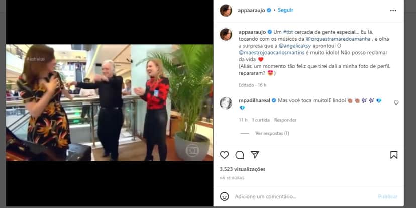 Ana Paula Araújo expõe o que Angélica aprontou com ela na Globo e confirma: "Eu não estou acreditando" Ana Paula Araújo expõe o que Angélica aprontou com ela na Globo e confirma: "Eu não estou acreditando"