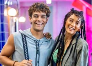 Lucas (Igor Fernandez) e Anita (Taís Araujo) de Cara e Coragem (Foto: Reprodução / Globo) Lucas (Igor Fernandez) e Anita (Taís Araujo) de Cara e Coragem (Foto: Reprodução / Globo)