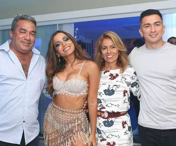 Anitta e família Anitta e família