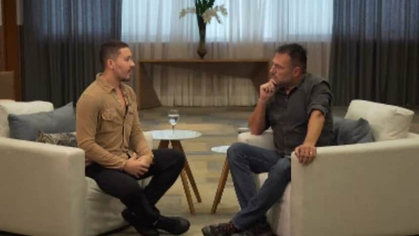 Carlinhos Maia dá entrevista ao repórter Maurício Ferraz no "Fantástico" Carlinhos Maia dá entrevista ao repórter Maurício Ferraz no "Fantástico"