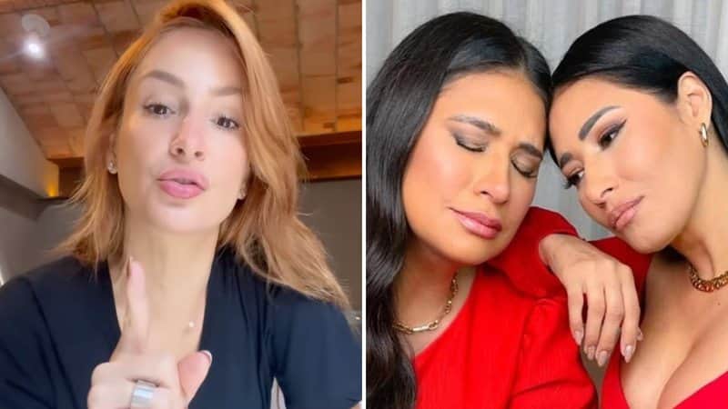 Claudia Leitte se mete em briga de Simone e Simaria, após irmã romperem e faz relato: "Corações sangrando" Claudia Leitte se mete em briga de Simone e Simaria, após irmã romperem e faz relato: "Corações sangrando"