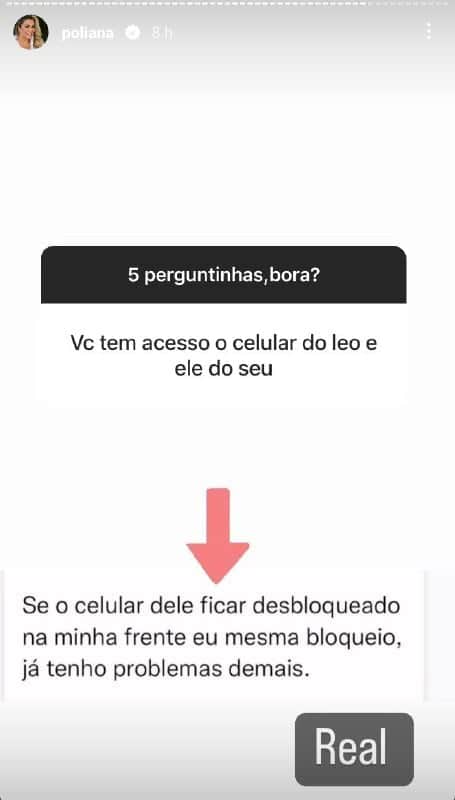 Poliana Rocha confirmou situação caótica em casamento (Foto: Reprodução/ Instagram) Poliana Rocha confirmou situação caótica em casamento (Foto: Reprodução/ Instagram)