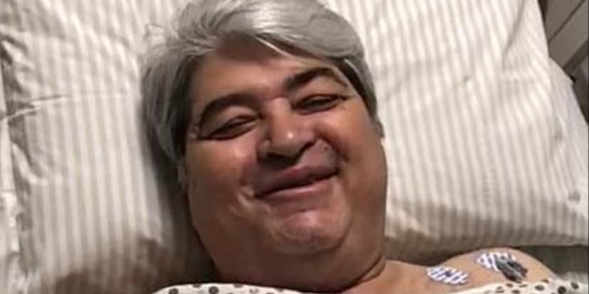Datena segue internado em hospital (Foto: Reprodução/Twitter) Datena segue internado em hospital (Foto: Reprodução/Twitter)