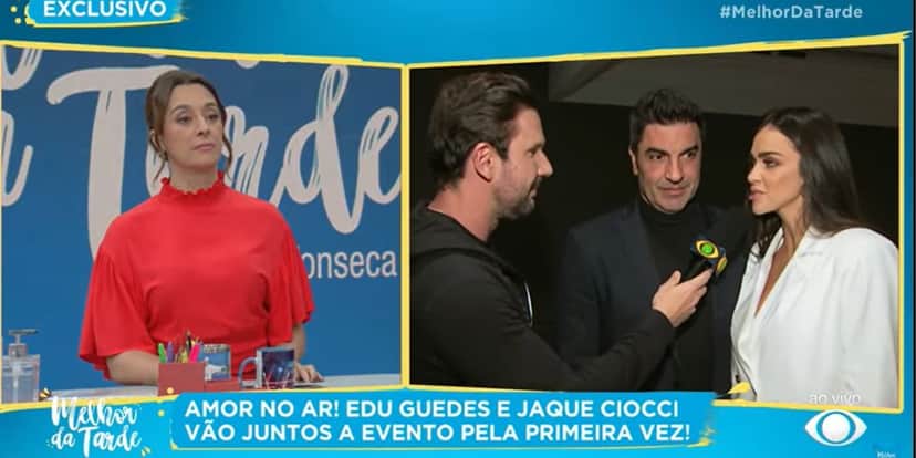 "Não ia ter como", Edu Guedes expõe choque do Brasil com nova relação e Catia Fonseca reage: "Que lindos" "Não ia ter como", Edu Guedes expõe choque do Brasil com nova relação e Catia Fonseca reage: "Que lindos"