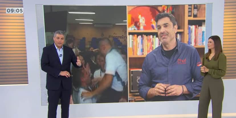 Joel Datena dá notícia sobre câncer a Edu Guedes e não esconde a emoção: "Tem hora que dá um nó na garganta" Joel Datena dá notícia sobre câncer a Edu Guedes e não esconde a emoção: "Tem hora que dá um nó na garganta"