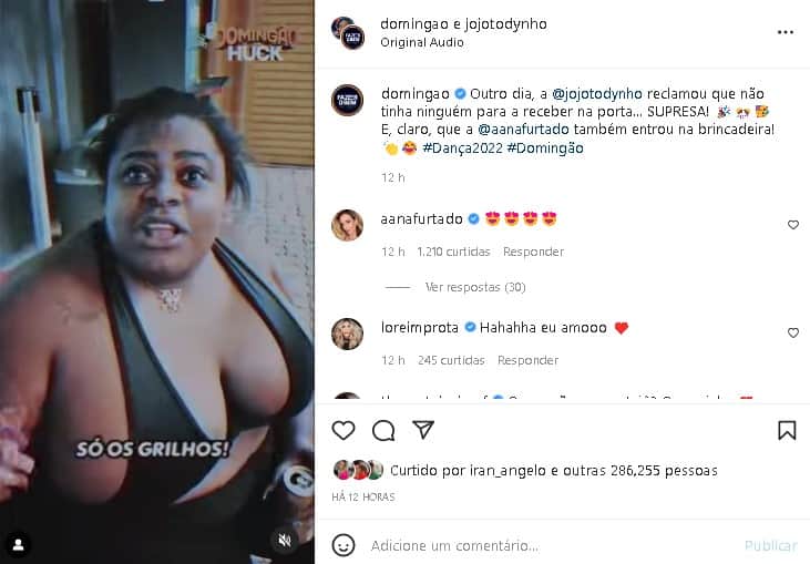 Jojo Todynho voltou a causar nas redes sociais (Foto: Reprodução/ Instagram)