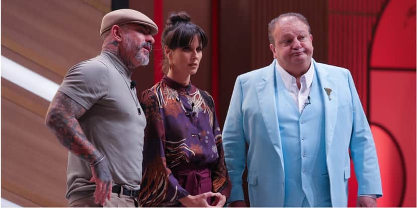 Henrique Fogaça, Helena Rizzo e Erick Jacquin, jurados do MasterChef, da Band - Foto: Reprodução
