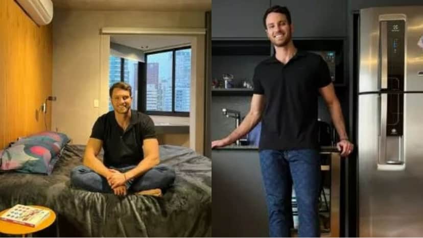 BBB22: Lucas Bissoli em seu apartamento de luxo em São Paulo (Reprodução/ Quem) BBB22: Lucas Bissoli em seu apartamento de luxo em São Paulo (Reprodução/ Quem)