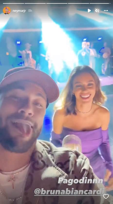 Neymar posou com Bruna Biancardi (Foto: Reprodução/ Instagram) Neymar posou com Bruna Biancardi (Foto: Reprodução/ Instagram)