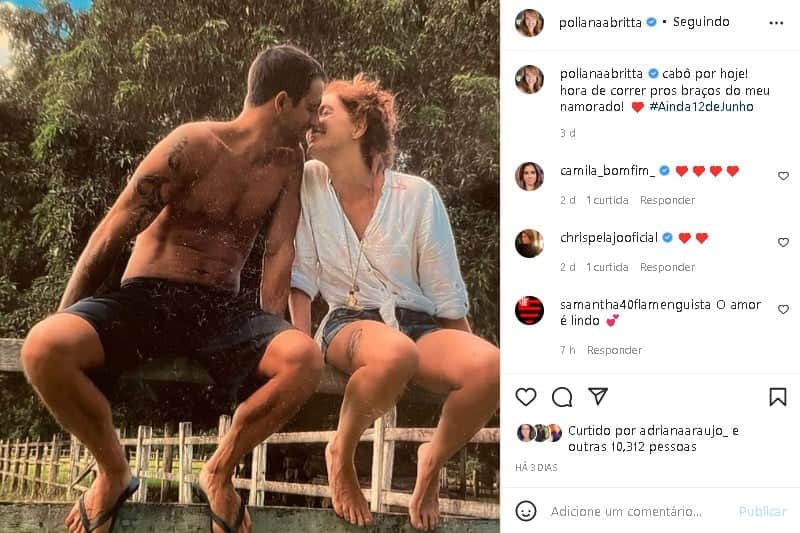 Poliana Abritta ao lado do namorado bonitão (Foto: Reprodução/ Instagram) Poliana Abritta ao lado do namorado bonitão (Foto: Reprodução/ Instagram)
