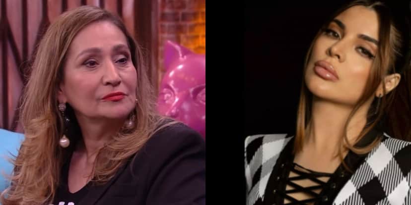 Famosa toma microfone de colunista de Sonia Abrão e a detona em frente à multidão: "Programa de merd@" Famosa toma microfone de colunista de Sonia Abrão e a detona em frente à multidão: "Programa de merd@"