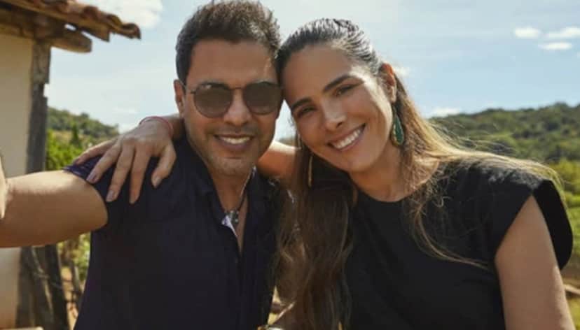 Zezé Di Camargo ao lado da filha Wanessa Zezé Di Camargo ao lado da filha Wanessa
