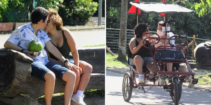 As namoradas Claudia Rodrigues e Adriane Bonato são vistas juntas em clima de romance na tarde desse sábado (02) – Foto: Reprodução AgNews As namoradas Claudia Rodrigues e Adriane Bonato são vistas juntas em clima de romance na tarde desse sábado (02) – Foto: Reprodução AgNews