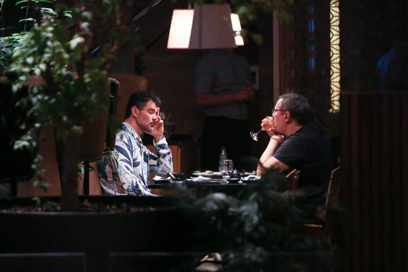 Camor Dalla Vecchia junto com o marido em jantar romântico (Foto: AgNews) Camor Dalla Vecchia junto com o marido em jantar romântico (Foto: AgNews)
