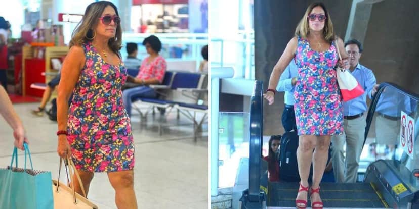 Atriz Susana Vieira é flagrada fazendo compras em shopping - AgNews Atriz Susana Vieira é flagrada fazendo compras em shopping - AgNews