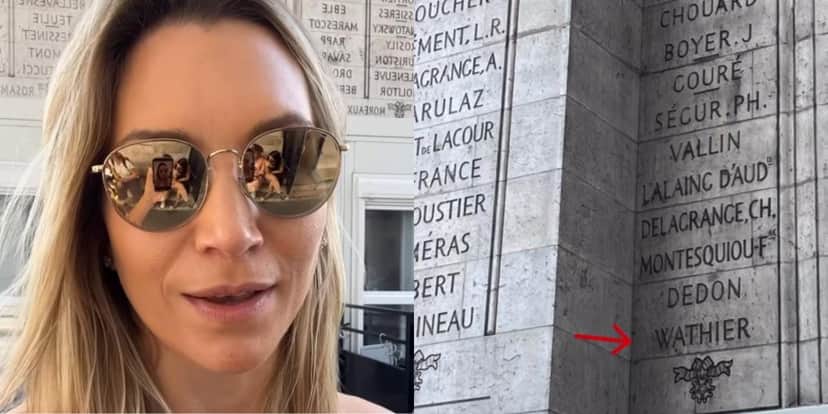 Anne Lottermann em vídeo no Instagram (Reprodução Instagram/ Montagem TV Foco)