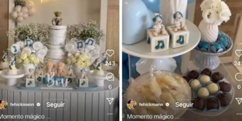 Ana Hickmann divulga chá de bebê inacreditável e deixa público chocado com momento único: "Muito lindo' Ana Hickmann divulga chá de bebê inacreditável e deixa público chocado com momento único: "Muito lindo'