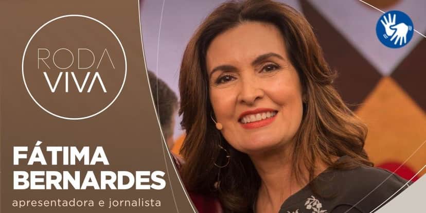 Fátima Bernardes convidada do Roda Viva (Reprodução: Youtube) Fátima Bernardes convidada do Roda Viva (Reprodução: Youtube)