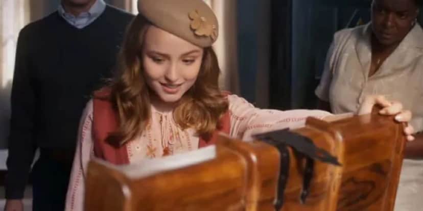 Atriz Larissa Manoela em 'Além da Ilusão' - Reprodução Globo Atriz Larissa Manoela em 'Além da Ilusão' - Reprodução Globo
