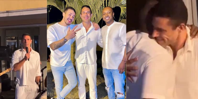 Marcus Buaiz dá festão em mansão (Reprodução: Montagem TV Foco) Marcus Buaiz dá festão em mansão (Reprodução: Montagem TV Foco)