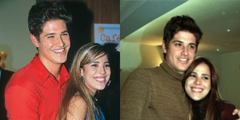 Wanessa Camargo e Dado Dolabella em primeiro relacionamento (Reprodução: Montagem TV Foco) Wanessa Camargo e Dado Dolabella em primeiro relacionamento (Reprodução: Montagem TV Foco)