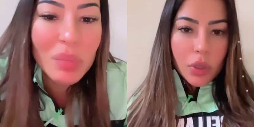 Milena Lins fez vídeos no Instagram para desabafar sobre relacionamento abusivo - Reprodução Instagram Milena Lins fez vídeos no Instagram para desabafar sobre relacionamento abusivo - Reprodução Instagram