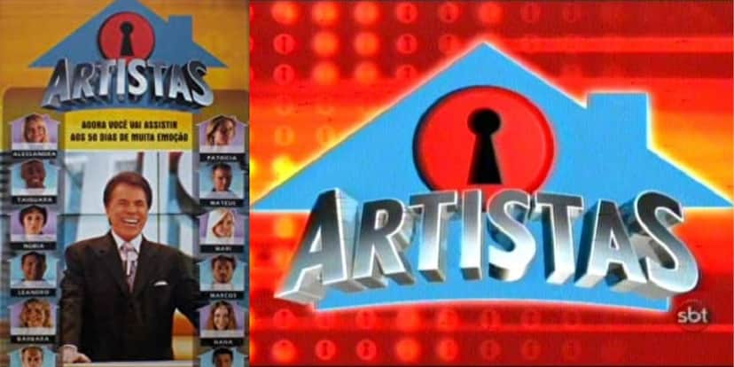 Programa 'Casa dos Artistas', exibido pelo SBT (Reprodução: Montagem TV Foco) Programa 'Casa dos Artistas', exibido pelo SBT (Reprodução: Montagem TV Foco)