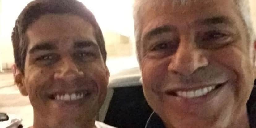 Lulu Santos e ex-marido Bruno - Reprodução Lulu Santos e ex-marido Bruno - Reprodução