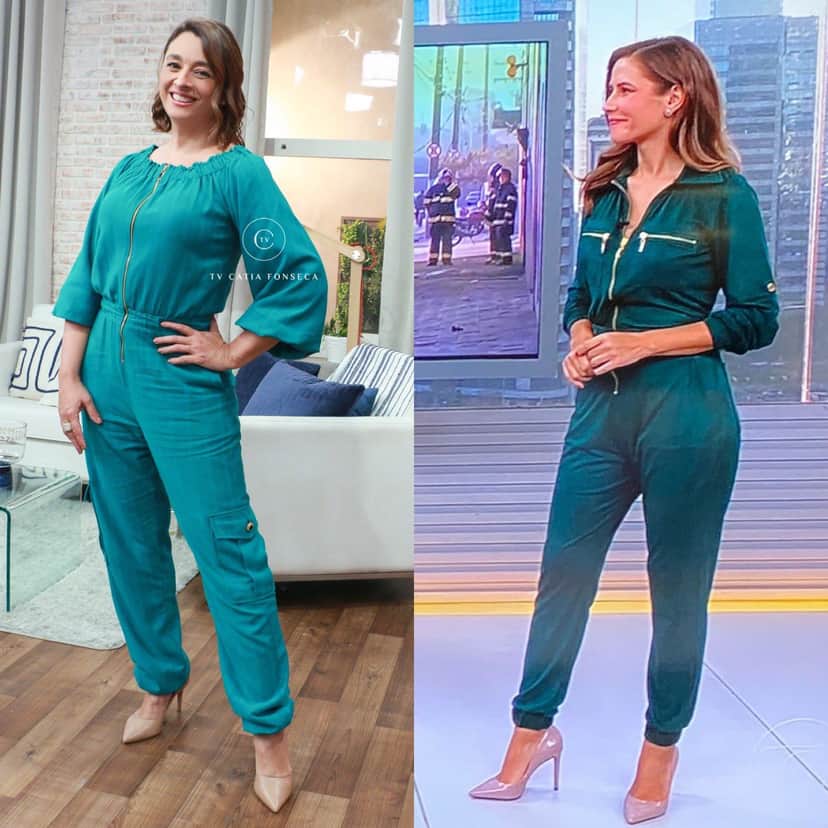 Cátia Fonseca e Thais Luquesi surgiram com a mesma roupa (Foto - Cátia Fonseca) Cátia Fonseca e Thais Luquesi surgiram com a mesma roupa (Foto - Cátia Fonseca)