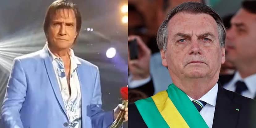 Roberto Carlos nega apoio a Bolsonaro e veta fotos com receio de manifestações políticas - Reprodução Roberto Carlos nega apoio a Bolsonaro e veta fotos com receio de manifestações políticas - Reprodução
