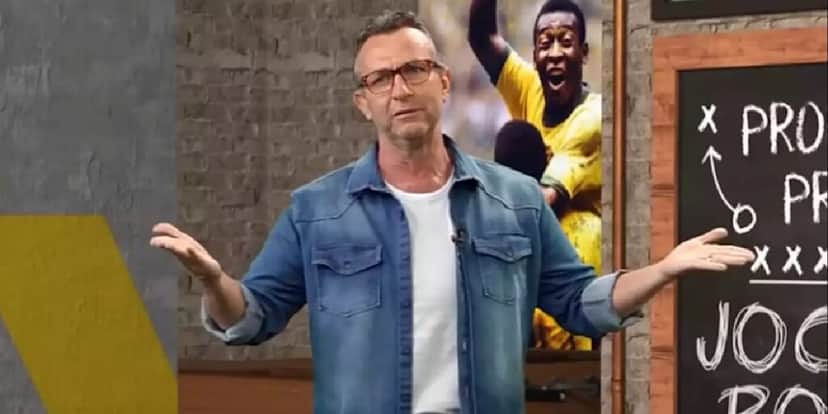Neto no 'Os Donos da Bola' (Foto: Divulgação) Neto no 'Os Donos da Bola' (Foto: Divulgação)