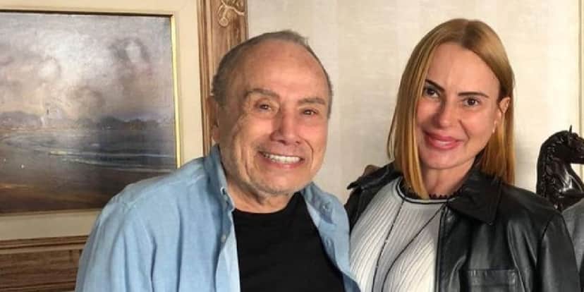 Stênio Garcia ao lado da esposa (Foto: Divulgação) Stênio Garcia ao lado da esposa (Foto: Divulgação)