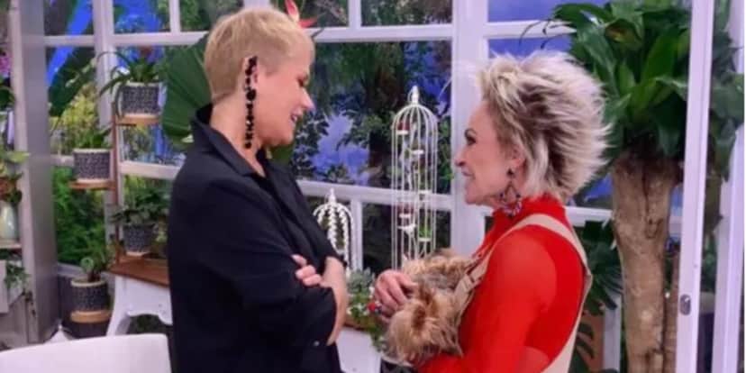 Xuxa e Ana Maria Braga (Foto: Reprodução) Xuxa e Ana Maria Braga (Foto: Reprodução)
