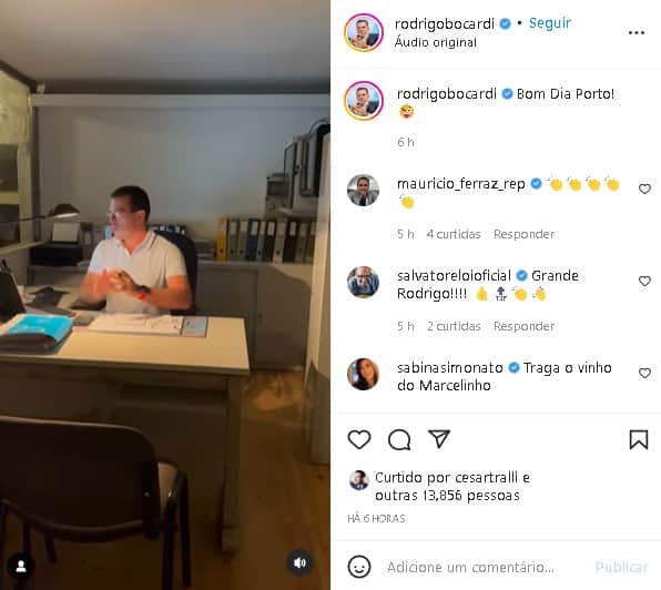 Jornalista viajou para a cidade do Porto, que fica em Portugal (Foto: Reprodução/ Instagram) Jornalista viajou para a cidade do Porto, que fica em Portugal (Foto: Reprodução/ Instagram)