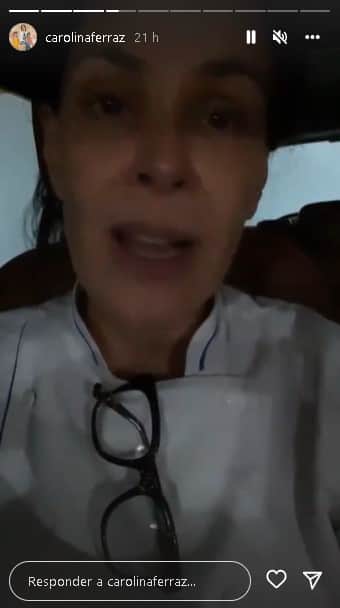 Carolina Ferraz surgiu empolgada em vídeo (Foto: Reprodução/ Instagram) Carolina Ferraz surgiu empolgada em vídeo (Foto: Reprodução/ Instagram)