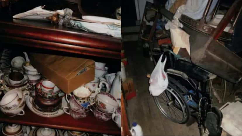 Louças aos montes e até cadeira de rodas fazem parte da Casa Abandonada do Higienópolis Louças aos montes e até cadeira de rodas fazem parte da Casa Abandonada do Higienópolis