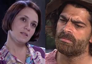 Catarina (Adriana Esteves) e Petruchio (Eduardo Moscovis) de O Cravo e a Rosa (Foto: Reprodução / Globo) Catarina (Adriana Esteves) e Petruchio (Eduardo Moscovis) de O Cravo e a Rosa (Foto: Reprodução / Globo)